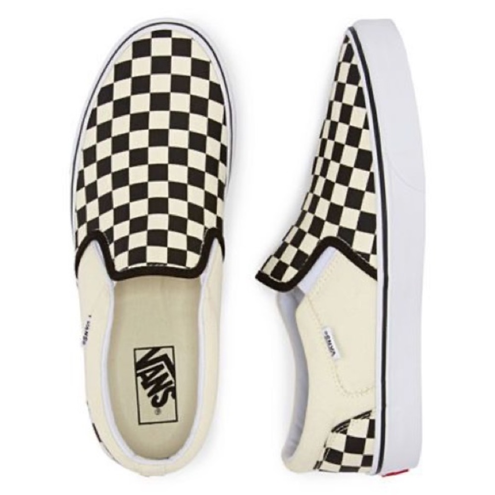 Checkered vans